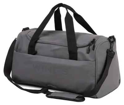 Produktbild von Reisetasche, wasserdichtes Material, verstellbarer Schultergurt, GRAU