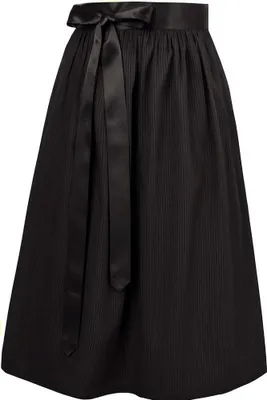 Produktbild von Dirndlschürze Lilly 65cm Länge schwarz 42-44