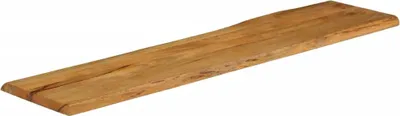 Obrázek produktu pro vidaXL Stolová deska se stromovou hranou 180x40x2,5 cm z masivního mangového dřeva