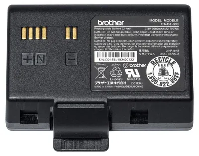 Obrázok produktu pre Brother PABT009, Batérie, Čierna, 1 kusov