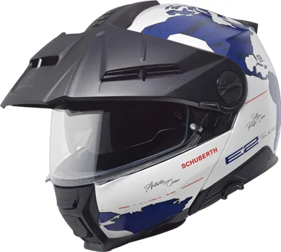 Produktbild von Schuberth E2 Atlas Helm, weiß/blau, S (55)