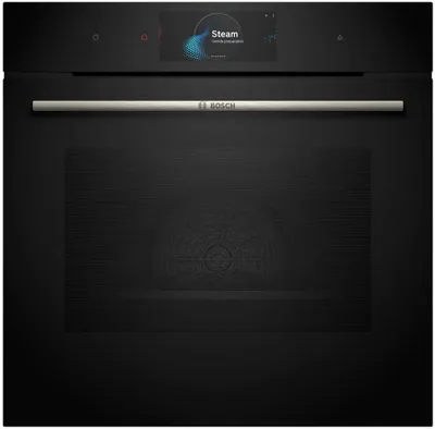 Bosch Serie 8 HRG7784B1, Medium, Elektrischer Ofen, 71 l, 71 l, 30 - 300 °C, Hydrolytisch + Pyrolytisch
