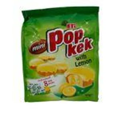 ETi Mini Popkek Zitrone – 8 x 18 g – Saftige Mini-Kuchen mit Zitronengeschmack
