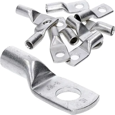 Produktbild von 10 Stück Kalitec HR16-8 Handelsübliche Rohrkabelschuhe 16mm² M8 I ohne Sichtloch I Germany