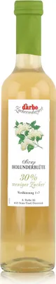 Produktbild von Darbo Holunderblüte Sirup 30% weniger Zucker 500ml - Cocktails (1er Pack)