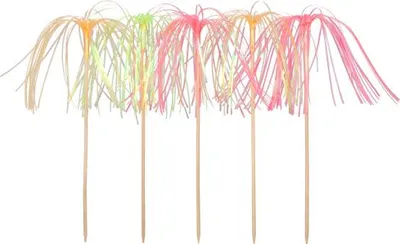 Produktbild von Deko-Picker 15,5 cm neon "Feuerwerk"