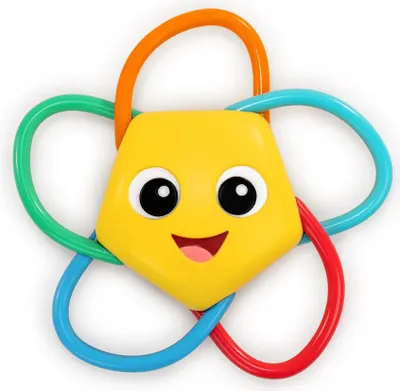 Obrázek produktu pro BABY EINSTEIN Kousátko s chrastítkem Soothing Star bez BPA 0m+