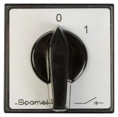 Immagine prodotto di Interruttore a camme 0-1 4P 16A per installazione ŁK16R-2.8210P03