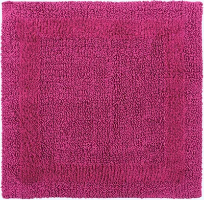 Produktbild von HOMESCAPES Duschvorleger himbeer 50x50 cm aus 100% Baumwolle