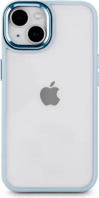 Produktbild von Hama 00138172, Cover, Apple, iPhone 13, 15,5 cm (6.1"), Blau, Transparent