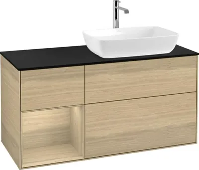 Produktbild von Villeroy & Boch F802PCPC Waschbeckenunterschrank Finion F80