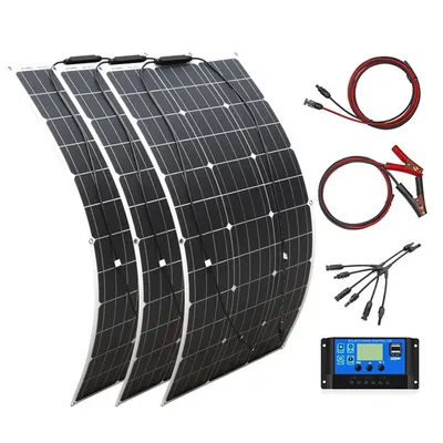 Produktbild von Solarpanel, flexibles Design, hohe Effizienz, 300w Solarsystem