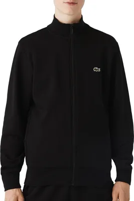 Produktbild von Lacoste Herren Sweatjacke mit Stehkragen, durchgehendem Reißverschluss und Reißverschlusstaschen