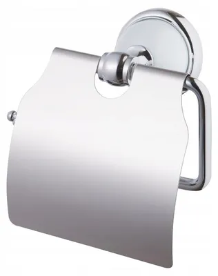 Produktbild von Bisk Grenada Papierhalter Chrom-Weiß Wandmontage
