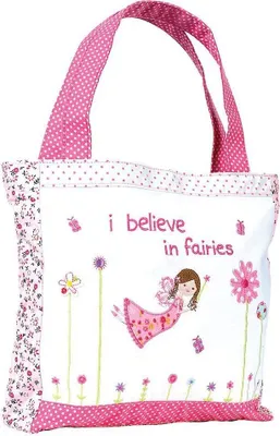 Produktbild von Henkeltasche Tasche "Blumenelfe" aus Stoff für Kinder ab 4 Jahren
