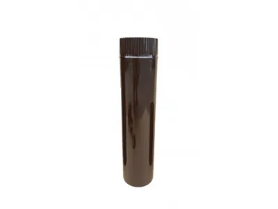 Obrázek produktu pro ŽEMINI, roura kouřovodu průměr 120 mm, smalt hnědá, 0,5 m