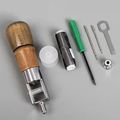 Produktbild von 8 X Werkzeug Set Hochwertig Nähahle Hand Set Nähset Anfänger Profi Bearbeitung