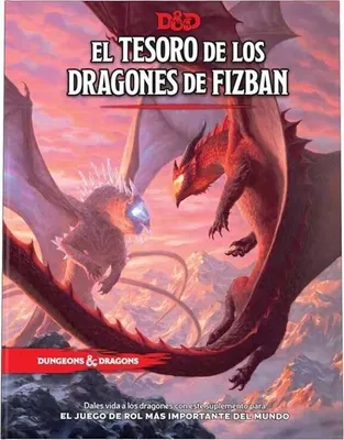 Produktbild von Dungeons & Dragons El Tesoro De Los Dragones De Fizban Buch Rot Spanish Rot Spanish