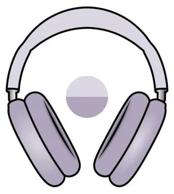 Produktbild von Apple AirPods Max , Kabellos, Anrufe/Musik, 386,2 g, Kopfhörer, Violett