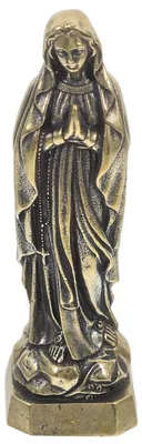 Productafbeelding van Miniatuurstandbeeld van de Heilige Maria van Messing - 6,30 x 1,90 x 1,50 cm
