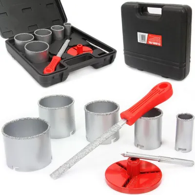 Produktbild von Hartmetall-Lochsäge + Feile /Koffer/ Neu