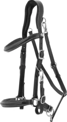 Zdjęcie produktu dla Norton Equestrian Headcol Trekking Trense Schwarz Cob Schwarz Cob