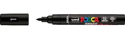 Produktbild von Marker UNI POSCA PC-5BR schwarz