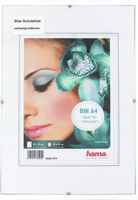 Produktbild von Hama Clip-Fix, Einzelbilderrahmen, Polystyrene, 30 x 45 cm, 500 mm, 700 mm, 710 mm