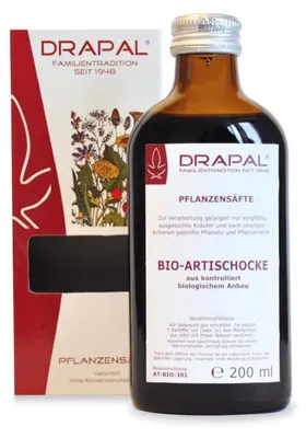 Produktbild von DRAPAL Pflanzensäfte -Artischocke, 200 ml Lösung