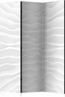 Produktbild von 3-teiliger Einseitiger Vlies Paravent - Origami wall 135x172 cm Muster f-C-0381-z-b