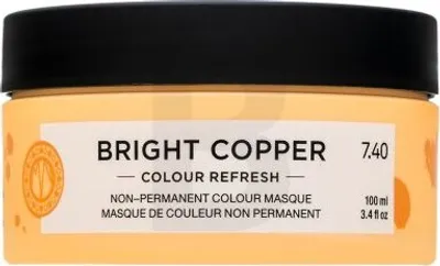 Zdjęcie produktu dla Maria Nila Colour Refresh odżywcza maska koloryzująca do włosów o miedzianych odcieniach Bright Copper 100 ml