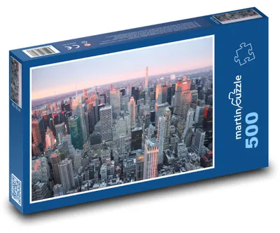 Obrázok produktu pre Puzzle 500 Panoráma New York City - martinpuzzle