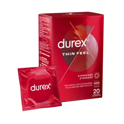 Immagine prodotto di Preservativi Durex Thin Feel - 20 pezzi