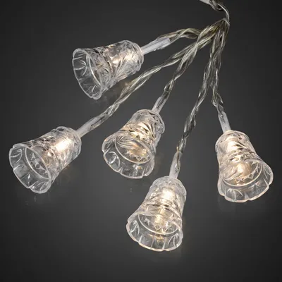 Produktbild von 24-tlg. LED-Lichterkette “Glocken“