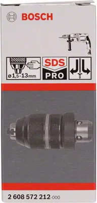 Immagine prodotto di Bosch 2608572212 Mandrino rapido per trapano SDS Bosch