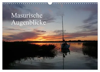 Produktbild von Masurische Augenblicke (Wandkalender 2027 DIN A3 quer), CALVENDO Monatskalender