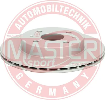 Produktbild von MS 24011701071-PCS-MS Bremsscheibe (1x Stück) Vorderachse für SUBARU JUSTY IV