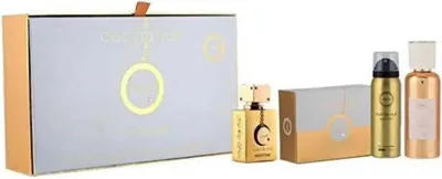 Zdjęcie produktu dla Armaf - zestaw upominkowy Club De Nuit Milestone EDP 30 ml, mydło w płynie 130 g, spray do ciała 50 ml i spray do włosów 55 ml 30ml