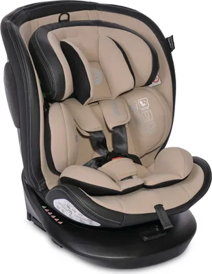 Produktbild von Lorelli Kindersitz i-Size Aviator (40-150cm) 360° drehbar, verstellbar, Isofix beige