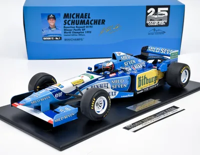 Image de Benetton Renault F1 B195 #1 M.Schumacher Champion du Monde 1995 1:12