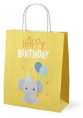 Produktbild von Geschenktragetasche Kleine Lieblinge, Elefant, bunt, 24 × 20 × 8 cm