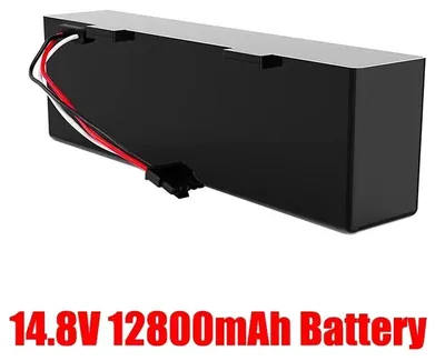 Immagine prodotto di Batteria per aspirapolvere robot – Batteria di ricambio per aspirapolvere lavapavimenti modello P – Batteria agli ioni di litio – Capacità elevata: 12800 mAh – Configurazione 4S1P con celle 18650 – Ricaricabile