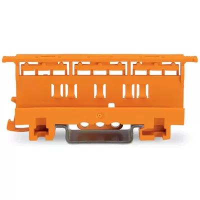 Immagine prodotto di 10 pezzi Adattatore di montaggio arancione, 221 - 6 mm² - Accessori per il terminale 221-510