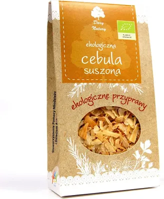 CEBULA SUSZONA BIO 40 g - DARY NATURY