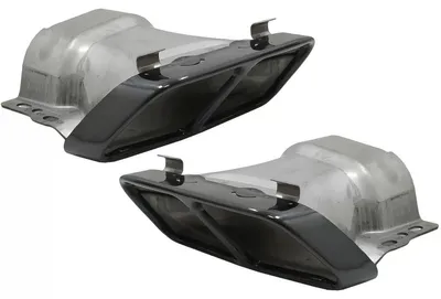 Imagen del producto de Embellecedores para las puntas de escape, estilo A45 CLA45, para Mercedes W176 CLA W117 C117.