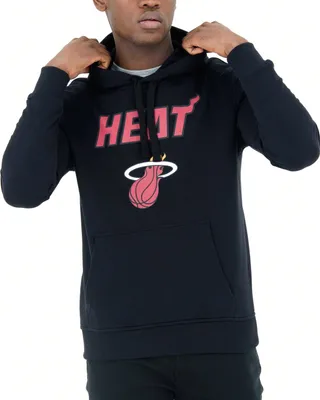Immagine prodotto di Felpa con cappuccio in pile New Era - NBA Miami Heat nera