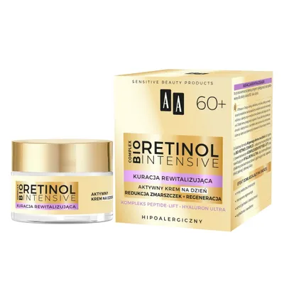 Zdjęcie produktu dla Oceanic AA Retinol Intensive 60+ Aktywny krem na dzien redukcja zmarszczek + regeneracja, 50 ml