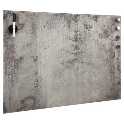 Produktbild von vidaXL Magnettafel Wandmontage Glas 50x30 cm