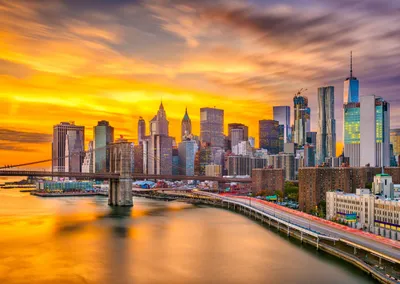 Produktbild von ENJOY Puzzle New York in der Abenddä mmerung, USA 1000 Teile