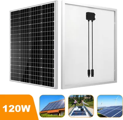 Immagine prodotto di modulo solare 120W pannello solare PV cella solare monocristallina fotovoltaico camper 0% IVA